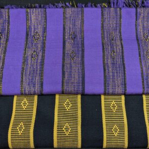 TUTUËRE Mixed stripes with gold thread and diamonds design