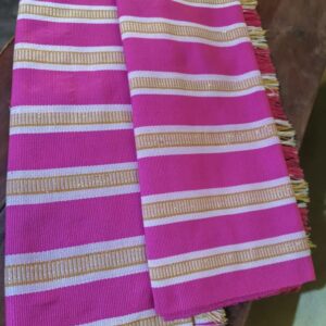 TUTUËRE Mixed stripes with gold thread