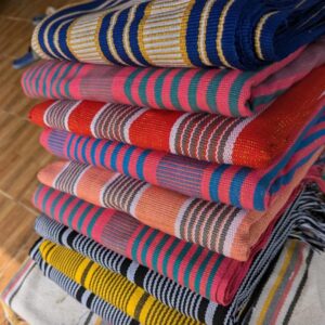TUTUËRE Mixed stripes with cotton fiber
